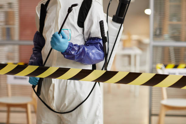 Professional Blood Cleanup technician working in Morrow, OH